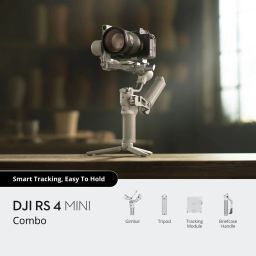DJI RS 4 Mini Combo 3-Axis Gimble for Mobile and Camera (Intelligent Tracking, Grey) image 5
