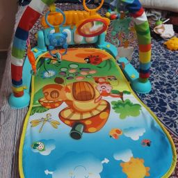 Kick and Play Piano Baby Mat for Newborns with Hanging Toys and Lights-picture-12