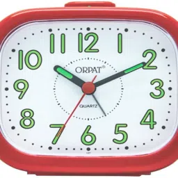 Analog Red Clock-image-10