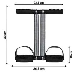 pheonix Double Spring Tummy Trimmer with Adjustable Hand Gripper Combo for Men/Women image 2