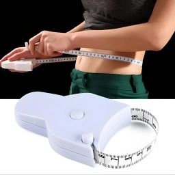 Body Measuring Tape - Retractable Inch Tape With Lock Pin and Push Button Measurement Tape-image-94