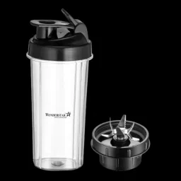 wonder star NUTRI JUICER JAR 300ML-600ML WITH SIPPER Mixer Juicer Jar image 4