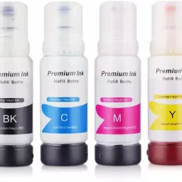 R C Print ink refill Black + Tri Color Combo Pack Ink Bottle-16