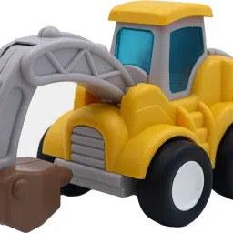 Toybharat Pressing n go JCB-Jack Hammer/Multicolour/Travel Toys/Push N Go-image-42