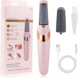Callus Remover for Feet, Foot Scrubber for Dead Skin Pedicure Kit for Women-1
