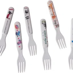 Kids Fork Spoon Silicone Baby Fork Set-15