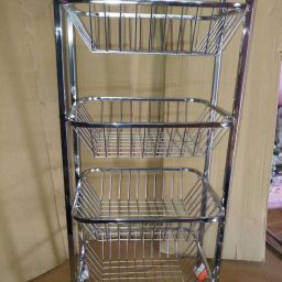 Stainless Steel Fruit & Vegetable Trolley Steel Fruit & Vegetable Basket-image-34