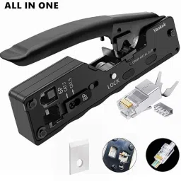RuhZa Cat6a Cat7 Modular Crimper Wireless Ethernet Lan Adapter compatible with Windows image 3