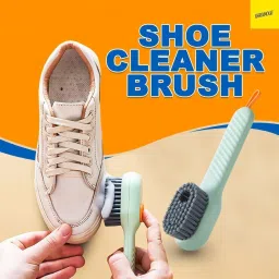 KRIPAR Shoe Cleaning Brush with Long Handle and Hang Hole Shoe Care Kit-image-63