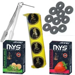 23 Charcole_1flavor_2Mouth tip_34 Hookah Charcoals-picture-27