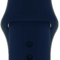TECHWIND Soft Silicon APLE Watch Strap for Series 6/5/4/3/2/1 Fits in 42/44 MM (NAVY BLUE) Smart Watch Strap image 2