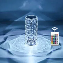 sparkplug ''Rose Crystal LED Table Lamp | Multicolor | Pack of 1 Table Lamp image 4
