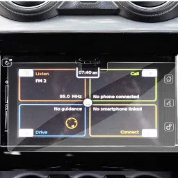 Wishguard Edge To Edge Screen Guard for Suzuki Swift ZXi AMT (2016-20) Navigation & Infotainment System [Clear, 2] image 2