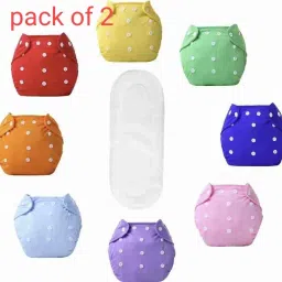 reusable cloth baby diaper with insert pad-image-71