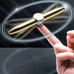 Spinner led light Rotating pen Ball Pen-image-27