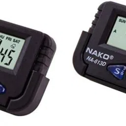 Digital Black Clock-8