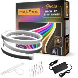 50 LEDs 5 m White Steady Strip Rice Lights-1