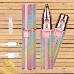 OWN EARTH Eyebrow Trimmer Pain less Hair Remover_x48 Trimmer 70 min Runtime 0 Length Settings-image-51