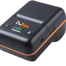 PosBox 2 Inch Bluetooth Label + Receipt 2 in 1 Thermal Printer with 2600mah Double Cell Rechargeable Battery for Mobile and PC-34