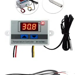 INDOUS Electronics W3001 Digital LED Temperature Controller 220V AC 10A And 2 Meter Power Cable Multipurpose Controller-23