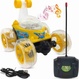 Remote Control Rechargeable 360" Stunt Car with music & Light-27