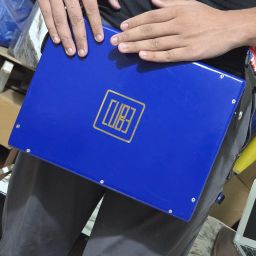 Cube JamBox Traveller Cajon Blue With Internal Snare Tap & Strap SIZE 30/20/6CM Cajons-picture-22