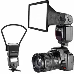 ALFASIYA Camera Speedlite Flash Softbox and Reflector Diffuser Kit for DSLR FLASH Diffuser-9