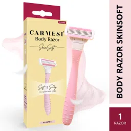 Body Razor SkinSoft - Reusable (Pack of 1) | Safe, Hygienic, & Economical, Women-image-26