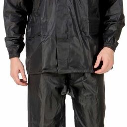 Solid Men Raincoat-image-2