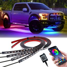 autopowerz Car atmosphere light APP/ Music Control Automotive voice-activated chassis Light Car Fancy Lights-picture-13