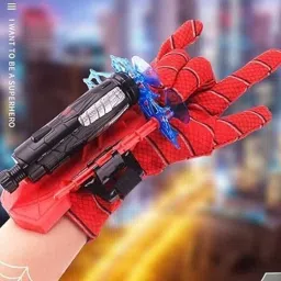 vvg traders Spiderman Web Shooter Gloves Cross Bow Launcher Gadget for kids image 2