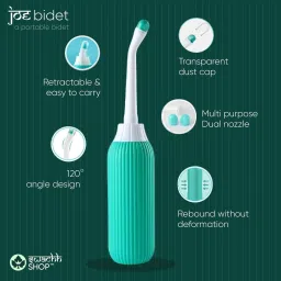 Portable bidet, Jet Spray for Toilet | Retractable, 2 angled Nozzles M105 Bidet Nozzle-image-71