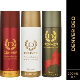 Rider, Imperial & Honour Body Deo (200 ml x 3) Deodorant Spray - For Men-image-70