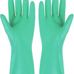 12 Inch Long Nitrile Rubber Gloves for Chemical Use - Hand Gloves Nitrile Safety Gloves-image-27