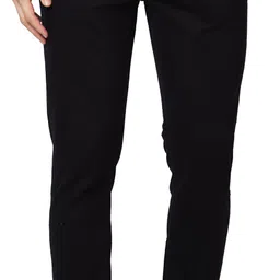 spykar Men Skinny Mid Rise Black Jeans-picture-6