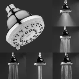 jumboseal MF27 Multi Flow Settings ABS Over head shower Fixed Mount image 2