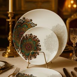 Pack of 41 Melamin Dinner Set-27