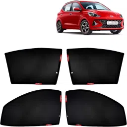 Side Window, Rear Window Sun Shade For Hyundai Grand i10 NIOS-image-38