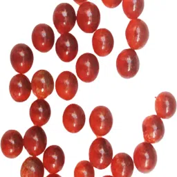 30 Piece Plane Orange Colour Kanche Marble Glass Ball Goli in Outdoor Toy-image-26