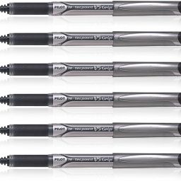 Hi-tecpoint V5 Grip Pen Black Gel Pen-image-38