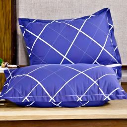 LUXURY Polyester Fibre Solid Sleeping Pillow Pack of 2-48