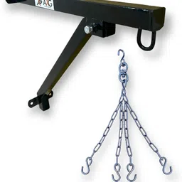 axg new goal Heavy Duty Iron Wall Stand For Punching Bag with Stainless Steel Punching Bag Chain-picture-36