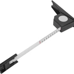 Metal Stature Meter 2 Meter ABS Height Measurement Meter Tape Ruler Black Measurement Tape-18