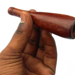 Decorative wooden chillum 4 inch Wooden Outside Fitting Hookah Mouth Tip-image-30