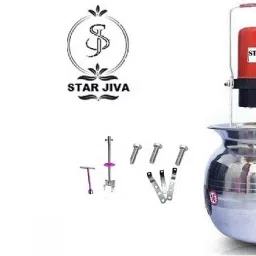 Combo Set of Pot (Lota) And Madhani capacity 9 L Heavy Duty With 2 way perculation and with extra accessories of rod phool Butter Maker Churn Butter Maker Churn-picture-0