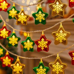 homesake 14 LEDs 4.5 m Multicolor Flickering Star Rice Lights-picture-47