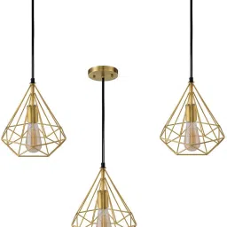 DENICRAAS Designer Single Pendent Hanging Chandelier Light (BULB NOT INCLUDED) Pendants Ceiling Lamp-15