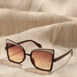 haute sauce Polarized Retro Square Sunglasses (Free Size) image 2