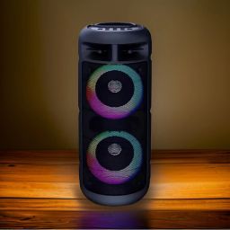YAROH M17_Paris Bluetooth Speaker with Microphone - Enhanced Bass - 15W Tower Speaker 10 W Bluetooth Laptop/Desktop Speaker-image-7