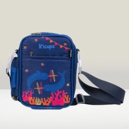 MUNCH BAG Fin Fiesta | Ocean Theme Durable Snack Bag for Kids 1 Containers Lunch Box-image-2